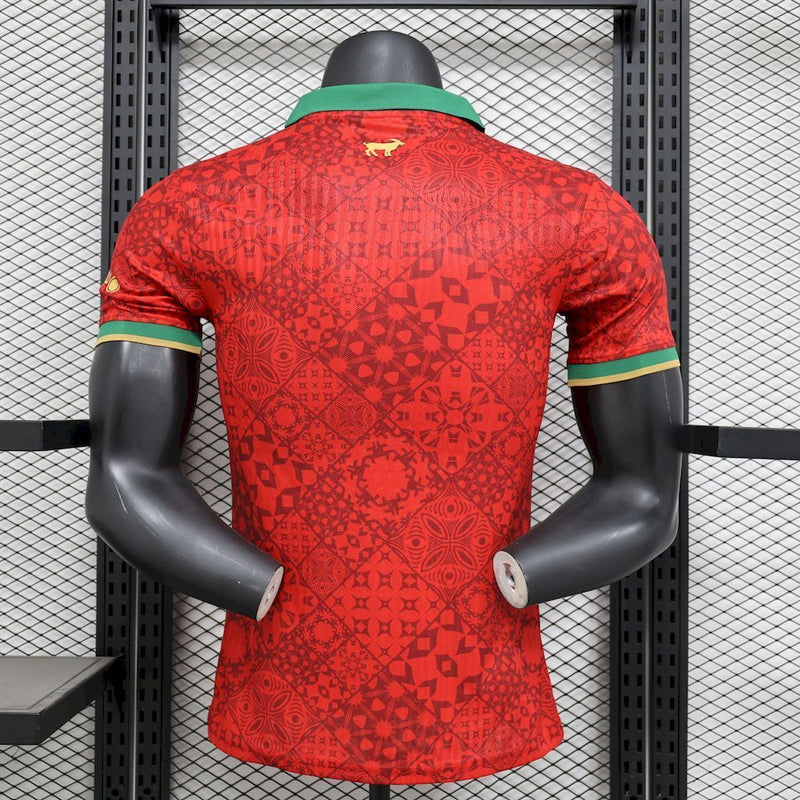CAMISOLA VERSÃO PLAYER DE PORTUGAL 25/26 VERMELHO EDIÇÃO ESPECIAL