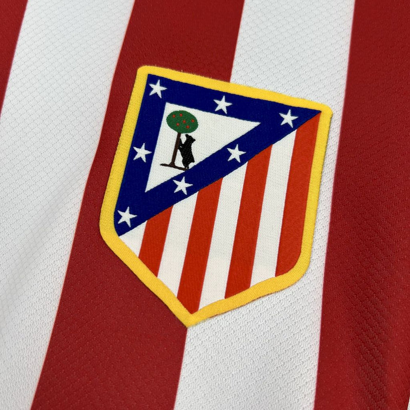 CAMISOLA DO ATLETICO DE MADRID 25/26 BRANCO E VERMELHO