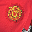 CAMISOLA RETRÔ DO MANCHESTER UNITED 07/08 VERMELHO