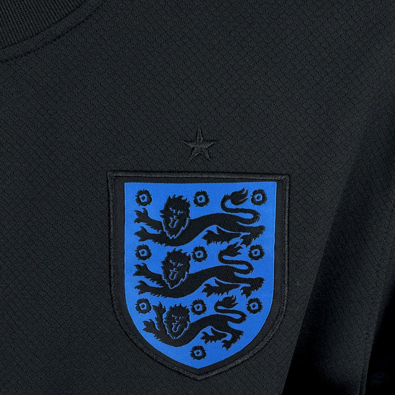 CAMISOLA DA SELEÇÃO DA INGLATERRA 25/26 PRETO