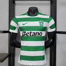 CAMISOLA VERSÃO PLAYER DO SPORTING 25/26 VERDE E BRANCO
