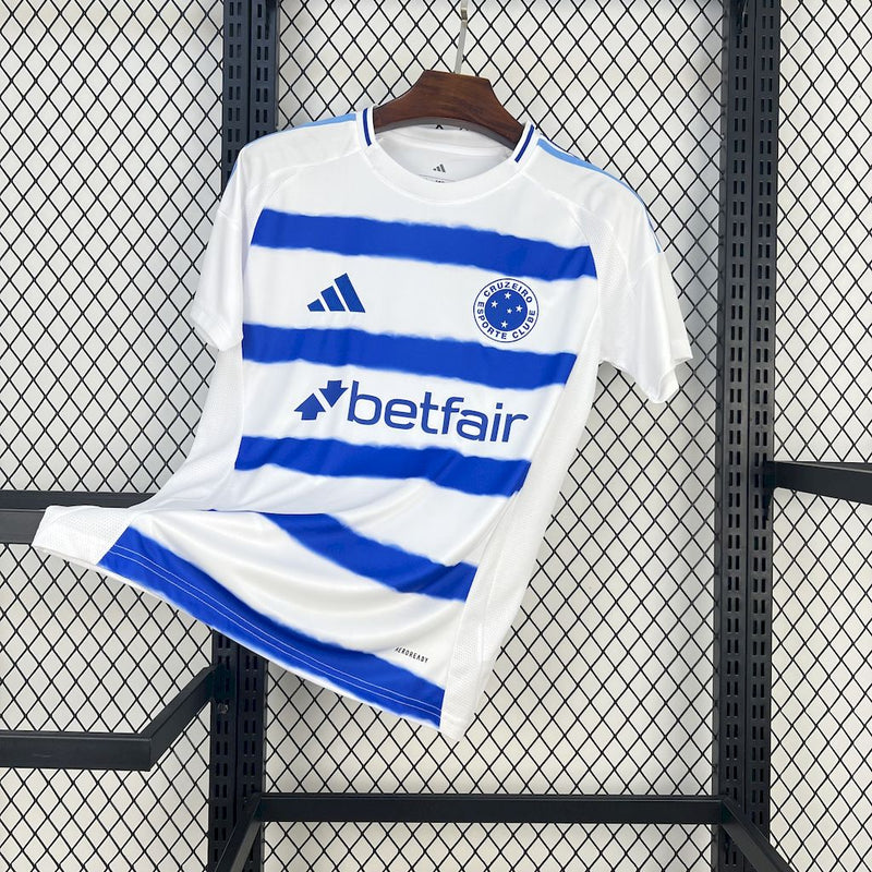 CAMISOLA DO CRUZEIRO 25/26 AZUL E BRANCO