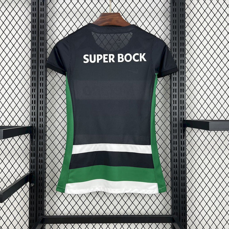 CAMISOLA FEMININA DO SPORTING 25/26 VERDE