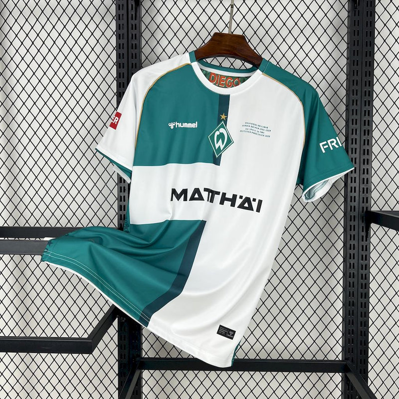 CAMISOLA DO WERDER BREMEN 25/26 BRANCO E VERDE