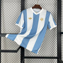 CAMISOLA DA SELEÇÃO DA ARGENTINA 25/26 BRANCO E AZUL