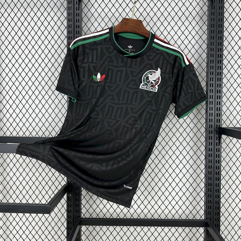 CAMISOLA DA SELEÇÃO DO MEXICO 25/26 PRETO