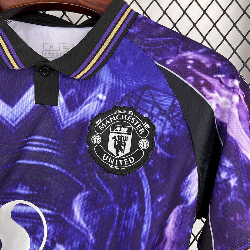 CAMISOLA DO MANCHESTER UNITED 25/26 ROXO