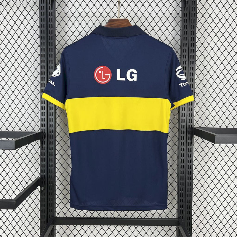 CAMISOLA VINTAGE DO BOCA JUNIORS 09/10 AZUL