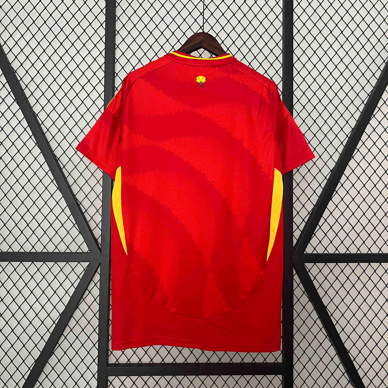 CAMISOLA DA SELEÇÃO DA ESPANHA 25/26 VERMELHO
