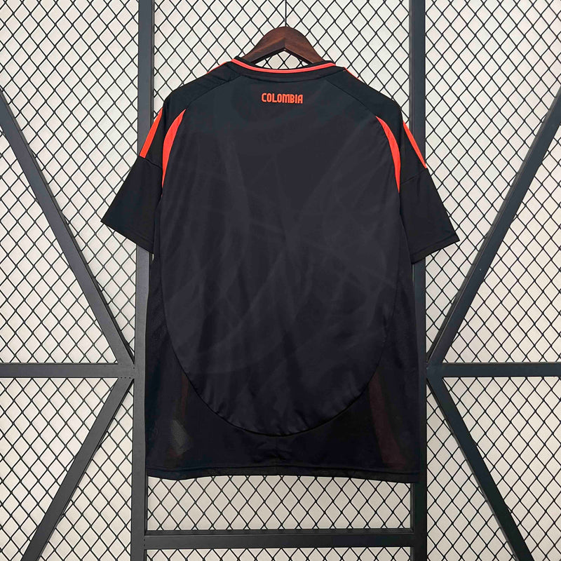 CAMISOLA DA SELEÇÃO DA COLOMBIA 25/26 PRETO