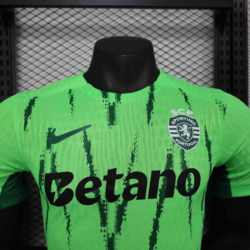 CAMISOLA VERSÃO PLAYER DO SPORTING 25/26 VERDE