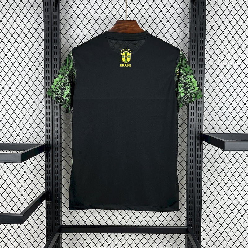 CAMISOLA DA SELEÇÃO DO BRASIL 25/26 VERDE EDIÇÃO ESPECIAL