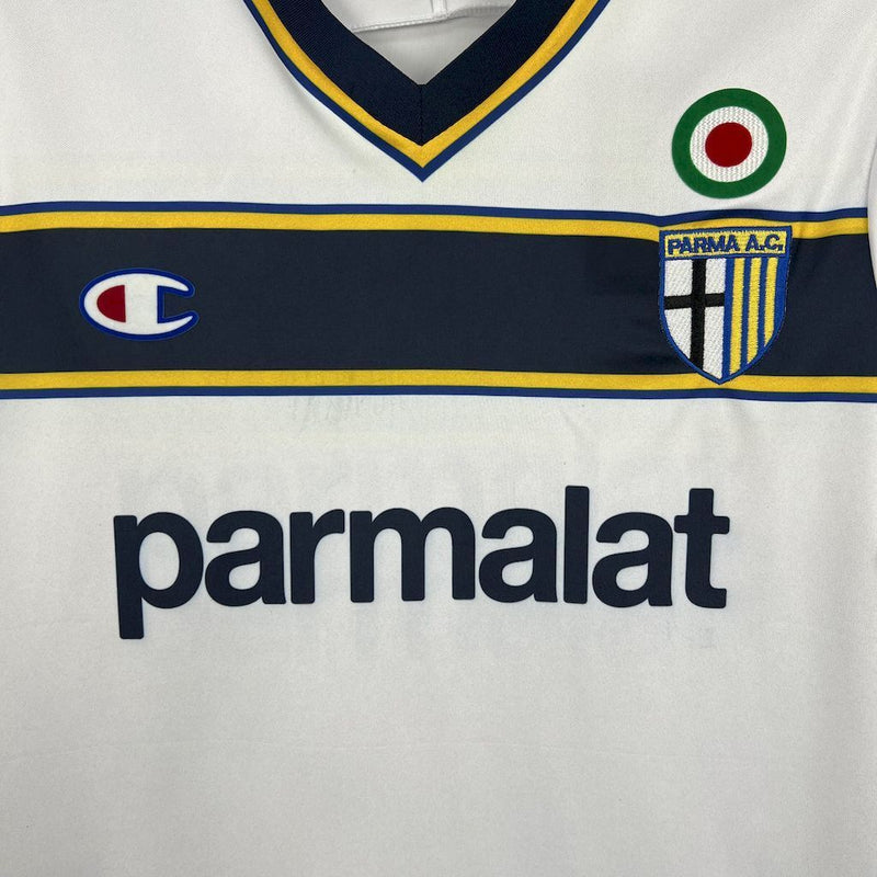 CAMISOLA RETRÔ DO PARMA 02/03 BRANCO