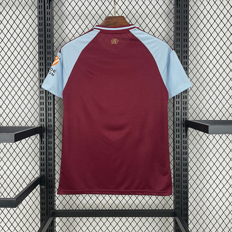 CAMISOLA DO ASTON VILLA 25/26 VERMELHO