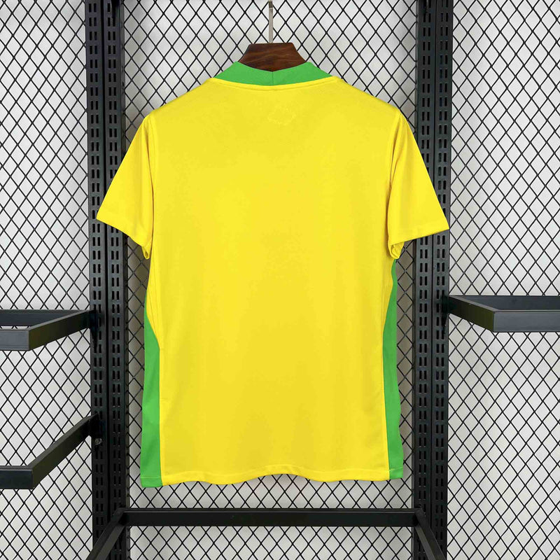 CAMISOLA DA SELEÇÃO DO BRASIL 25/26 AMARELO