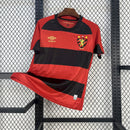 CAMISOLA DO SPORT RECIFE 25/26 VERMELHO E PRETO