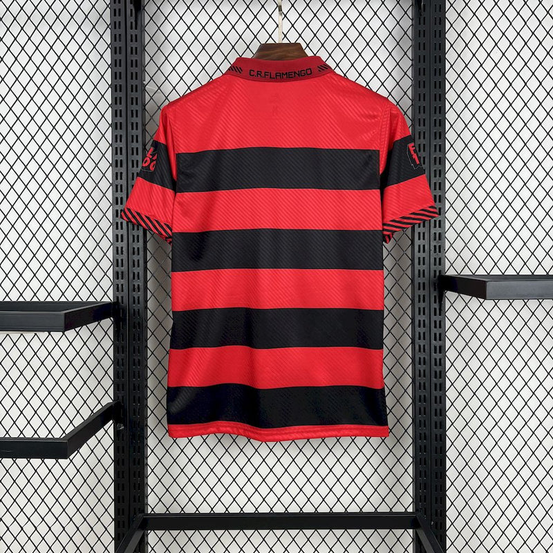CAMISOLA VINTAGE DO FLAMENGO 95/96 VERMELHO E PRETO