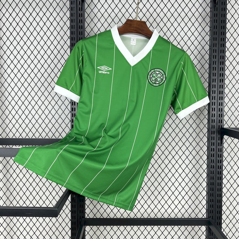 CAMISOLA VINTAGE DO CELTIC 85/86 VERDE