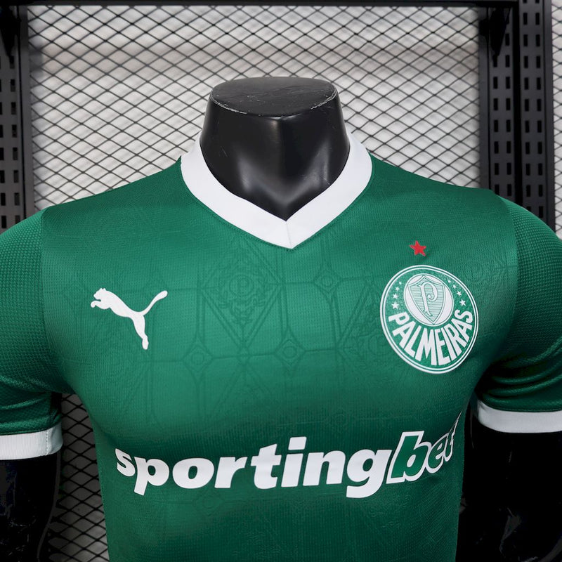 CAMISOLA VERSÃO PLAYER DO PALMEIRAS 25/26 VERDE