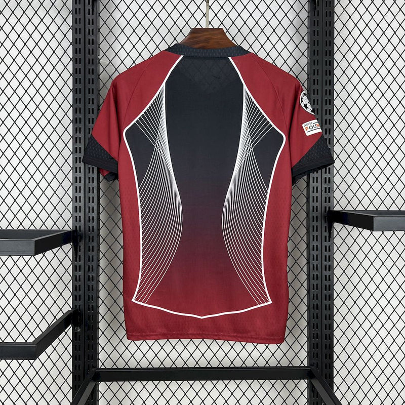 CAMISOLA DO BARCELONA 25/26 VERMELHO EDIÇÃO ESPECIAL