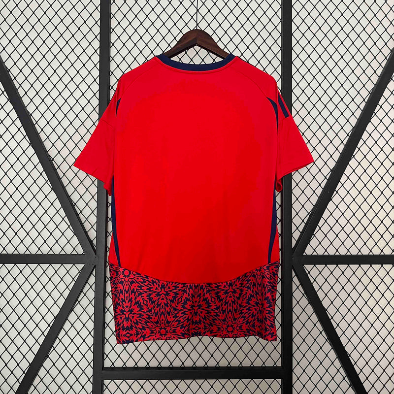 CAMISOLA DA SELEÇÃO DO COSTA RICA 25/26 VERMELHO