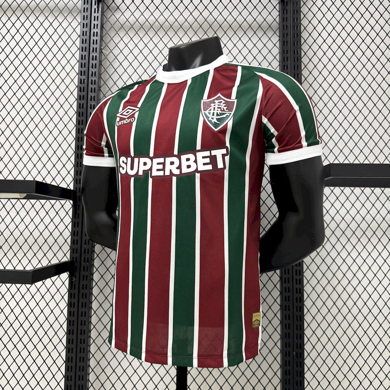 CAMISOLA VERSÃO PLAYER DO FLUMINENSE 25/26 TRICOLOR