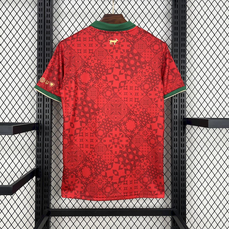 CAMISOLA DA SELEÇÃO DE PORTUGAL 25/26 VERMELHO