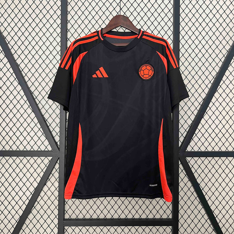 CAMISOLA DA SELEÇÃO DA COLOMBIA 25/26 PRETO