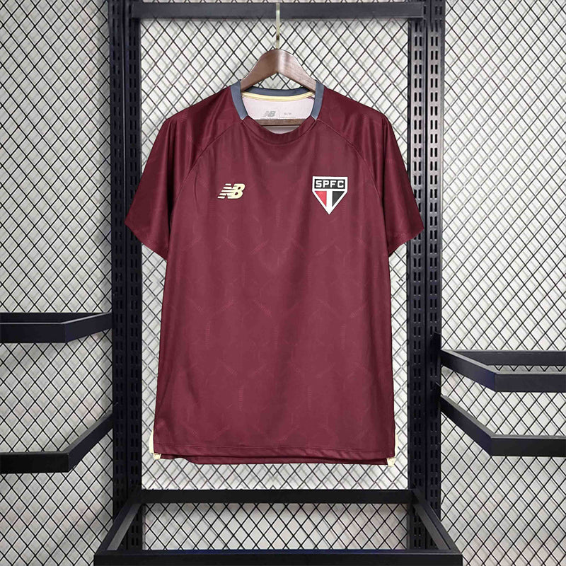 CAMISOLA DO SÃO PAULO 25/26 VERMELHO TREINO