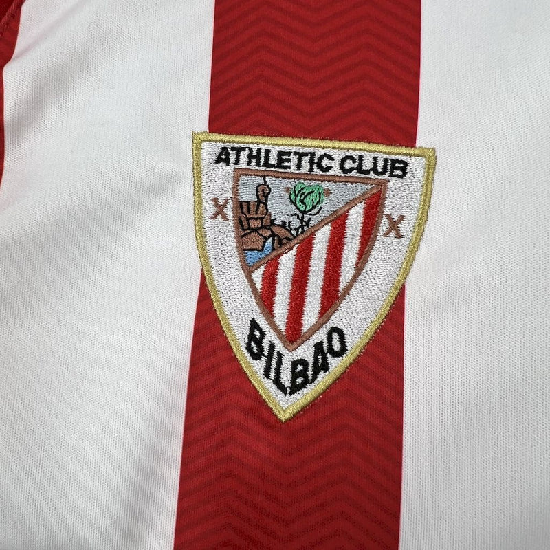 CAMISOLA VINTAGE DO ATLETIC BILBAO 11/12 VERMELHO E BRANCO
