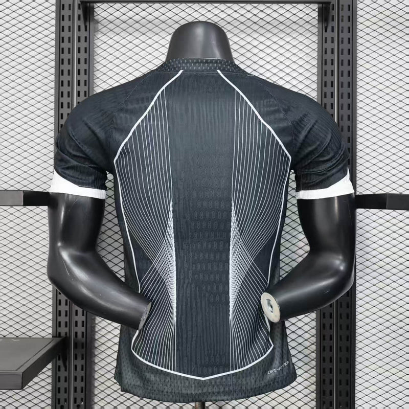 CAMISOLA VERSÃO PLAYER DO BARCELONA 25/26 PRETO