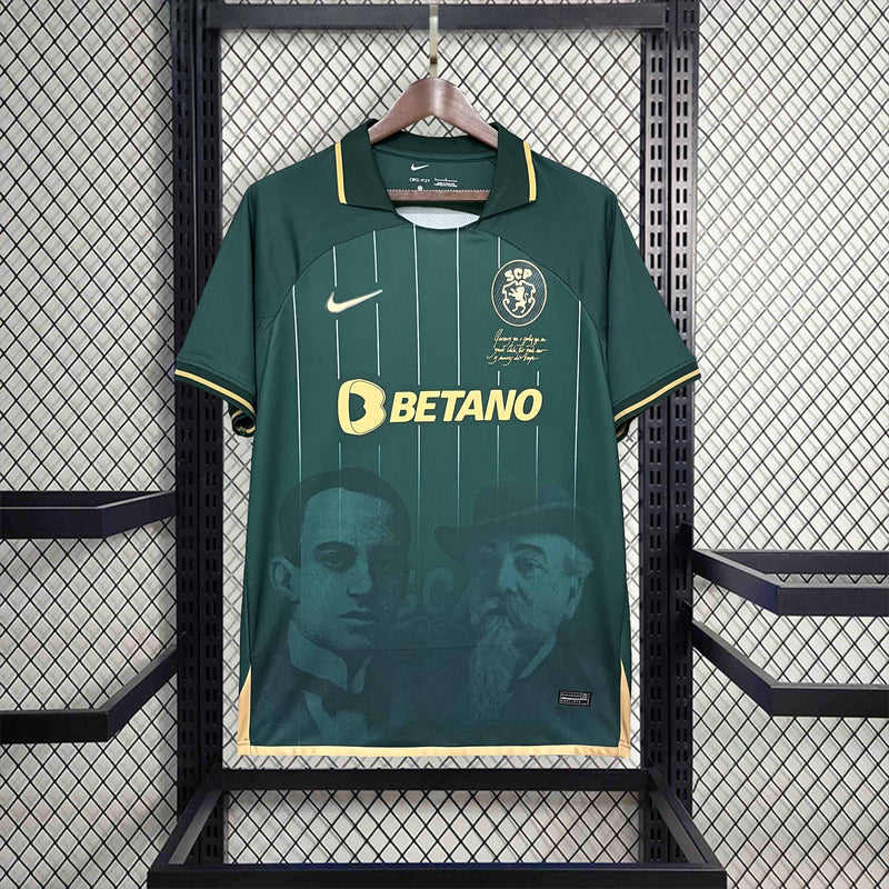 CAMISOLA DO SPORTING 24/25 VERDE EDIÇÃO ESPECIAL