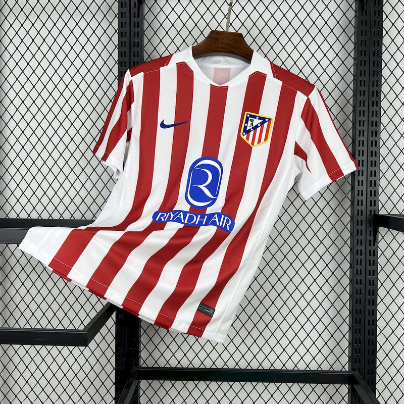 CAMISOLA DO ATLETICO DE MADRID 25/26 BRANCO E VERMELHO