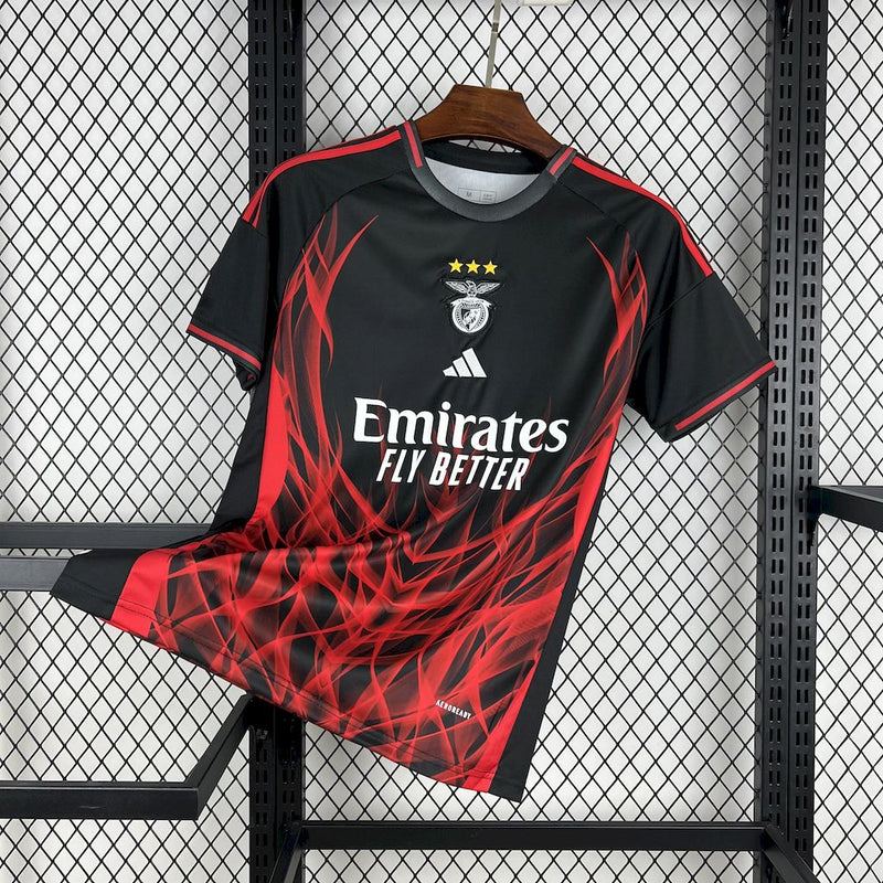 CAMISOLA DO BENFICA 25/26 PRETO EDIÇÃO ESPECIAL