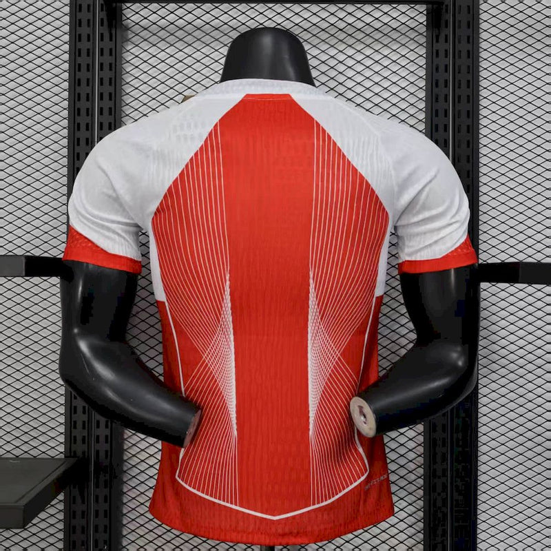 CAMISOLA VERSÃO PLAYER DO BARCELONA 25/26 VERMELHO