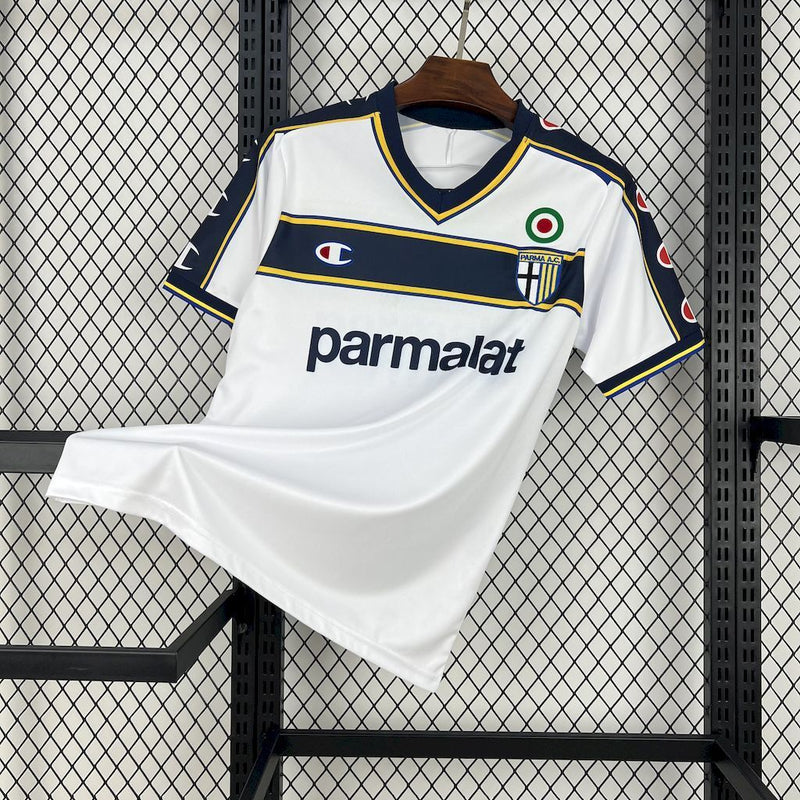 CAMISOLA RETRÔ DO PARMA 02/03 BRANCO