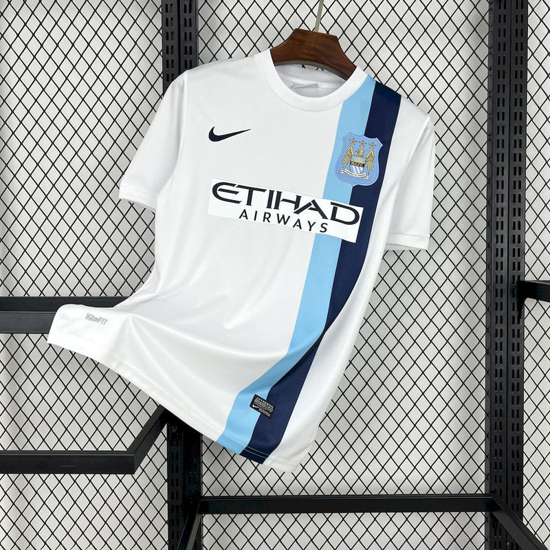 CAMISOLA VINTAGE DO MANCHESTER CITY 13/14 BRANCO