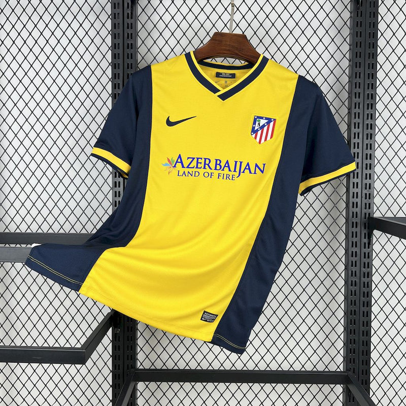 CAMISOLA VINTAGE DO ATLETICO DE MADRID 13/14 AMARELO E AZUL