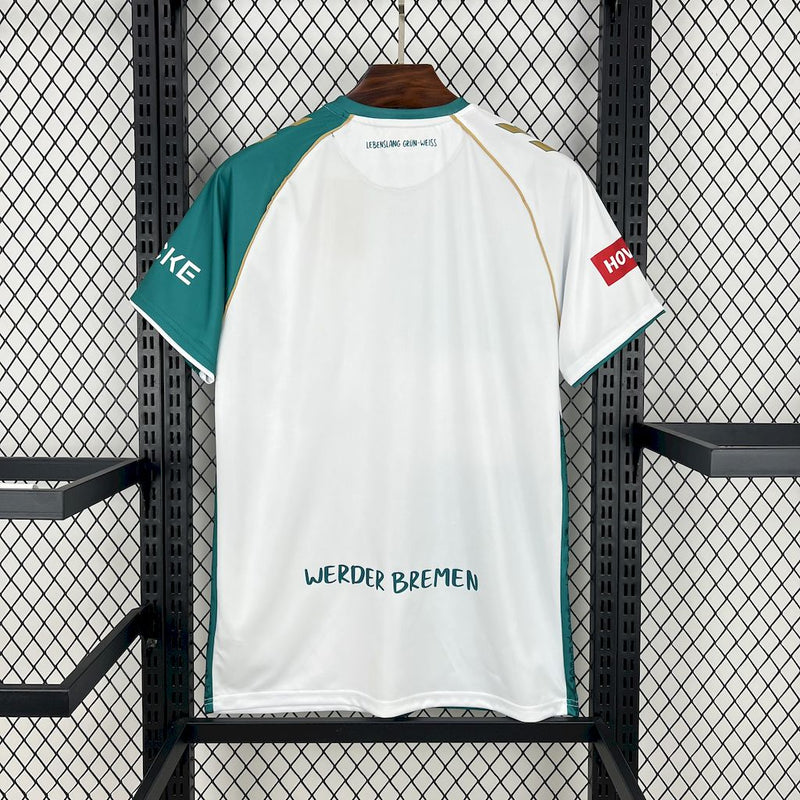 CAMISOLA DO WERDER BREMEN 25/26 BRANCO E VERDE