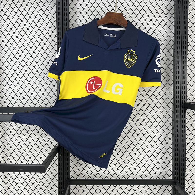 CAMISOLA VINTAGE DO BOCA JUNIORS 09/10 AZUL