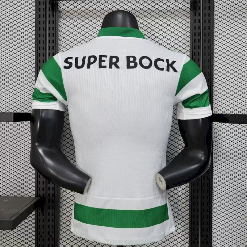 CAMISOLA VERSÃO PLAYER DO SPORTING 25/26 VERDE E BRANCO