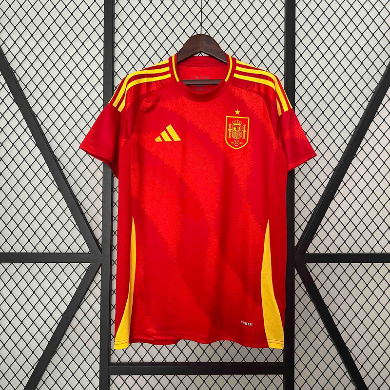CAMISOLA DA SELEÇÃO DA ESPANHA 25/26 VERMELHO